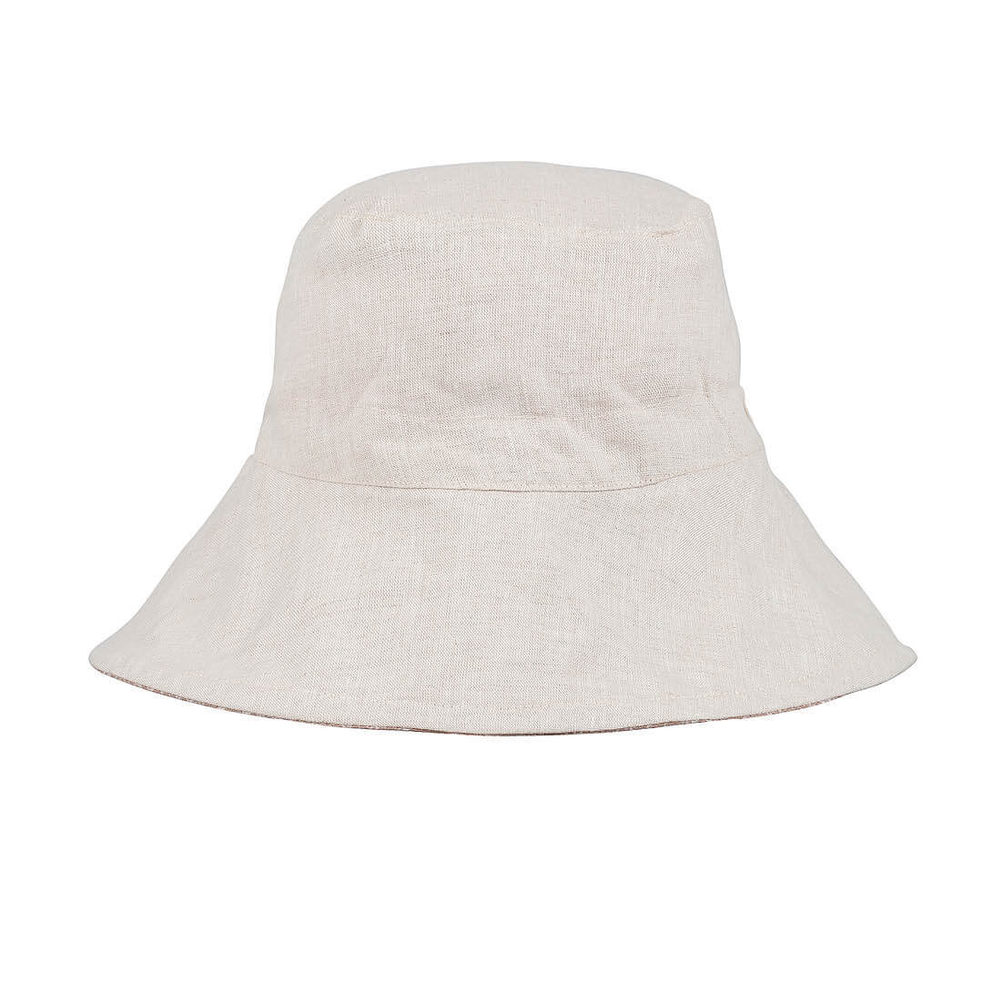 Bedhead Hats - Linen Reversible Sun Hat for Ladies UPF50+ Sun Protection