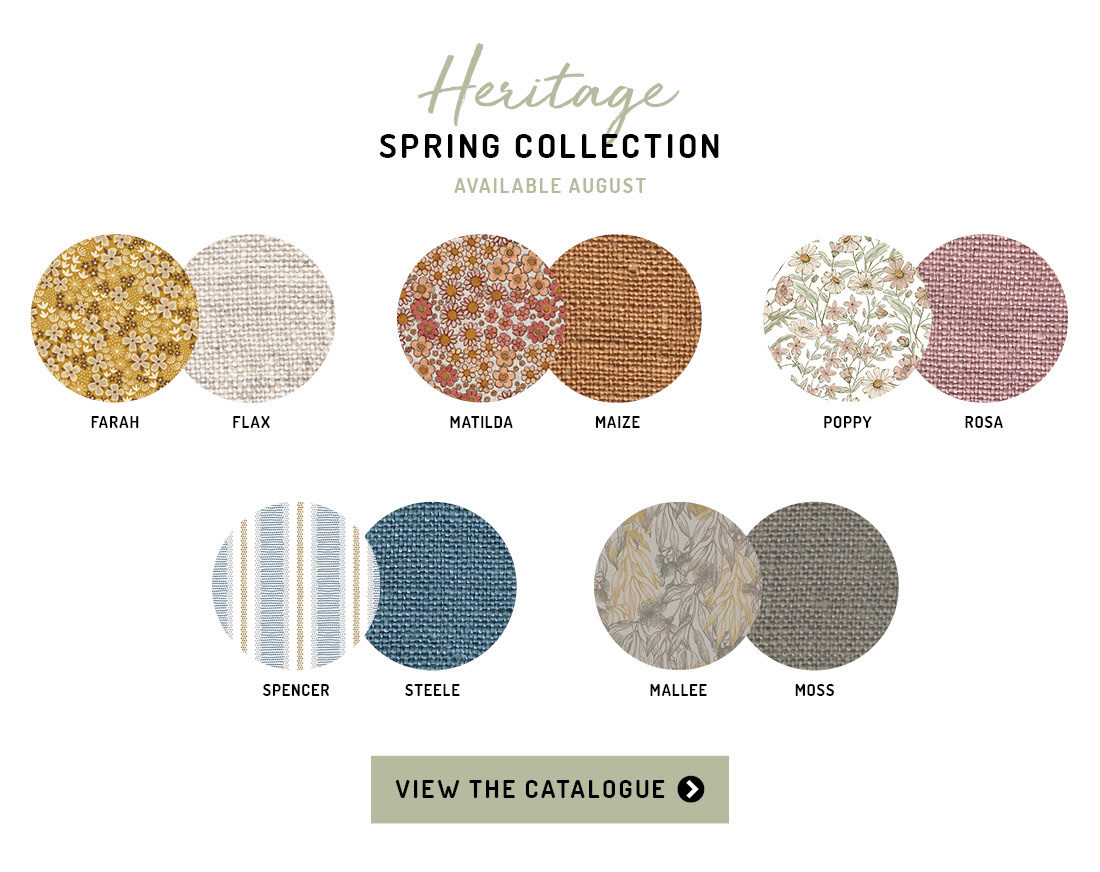 Heritage Spring Collection - Swatches