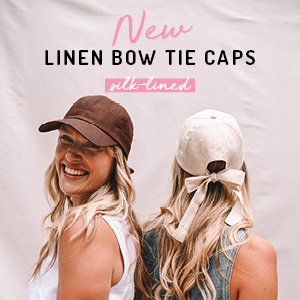 BLACK FRIDAY: Silk lined Caps