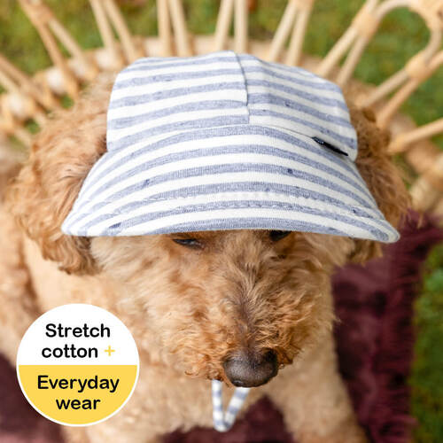 Dog Sun Hat - Greystripe