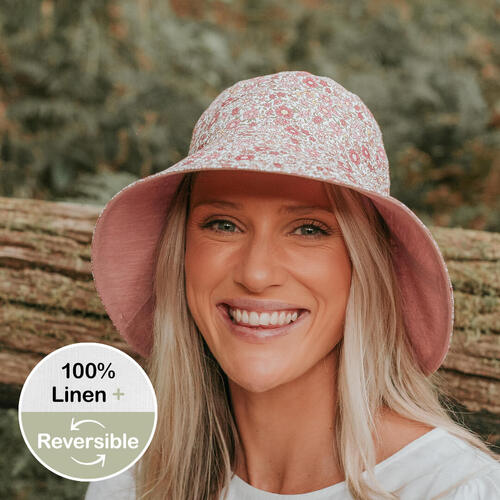  'Vacationer' Ladies Sun Hat - Ramble / Rosa